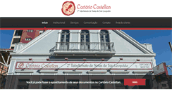 Desktop Screenshot of cartoriocastellan.com.br